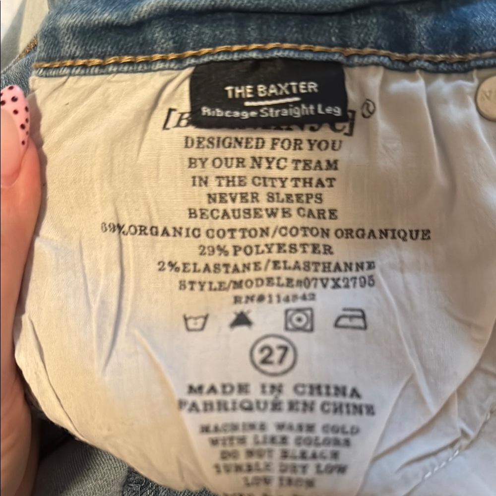 Distressed The Baxter Women's Jeans BlankNYC - Picture 12 of 13